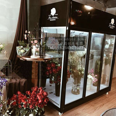中意创展ZY-XHG一米二保鲜柜 花店冷柜的经济之选，藏于细节的品质密码