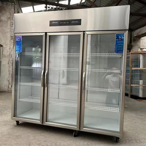 两门三门冷藏展示柜保鲜立式冰箱商用蔬菜水果火锅烧烤串串冷柜